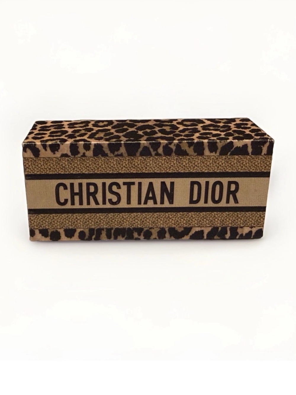 Christian Dior LIMITED EDITION Mitzah Lipstick Leopard Print Case/Holder